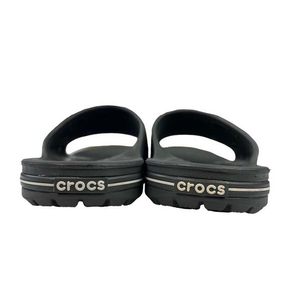 Crocs Crocband II Gray Slides Slip On Size W9 M7 - Picture 9 of 11